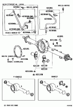 REAR AXLE HOUSING & DIFFERENTIAL 1